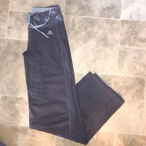 Adidas Climalite wide leg yoga pants